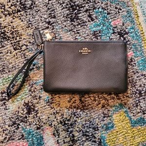 Coach Double Zip Wristlet